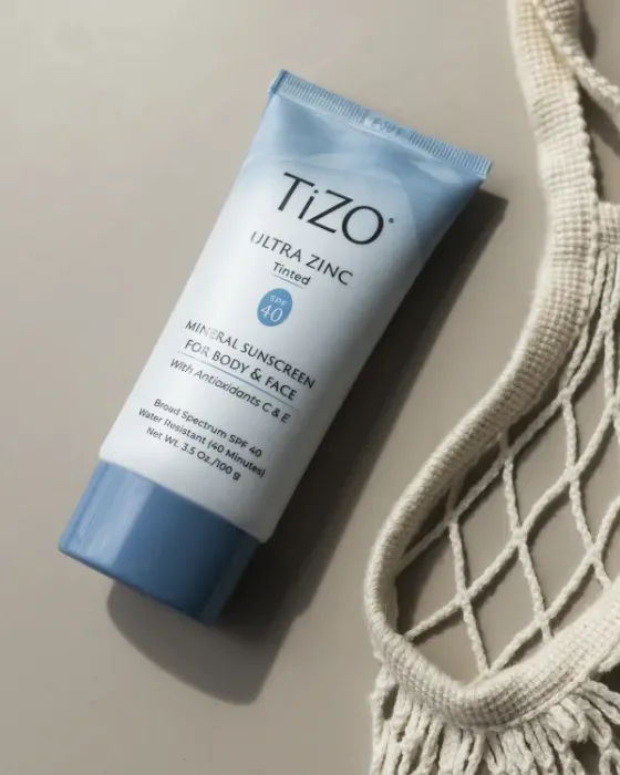 TiZO Мінеральний сонцезахисний крем для обличчя та тіла тонуючий Ultra Zinc Body & Face Tinted SPF 40