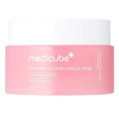 Medicube - Капсульний крем з колагеном та полінуклеотидами Medicube PDRN Pink Collagen Capsule Cream, 50 мл