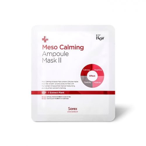 ISOV SOREX MESO CALMING AMPOULE MASK II Шовкова маска заспокійлива
