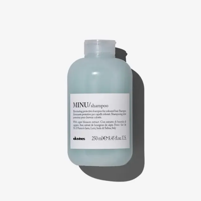 Davines – MINU Shampoo Шампунь для блиску та збереження кольору фарбованого волосся