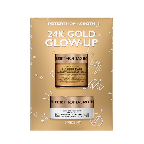 Peter Thomas Roth 24K Gold 2-Piece Kit - Подарунковий набір для сяйва з 24К золотом
