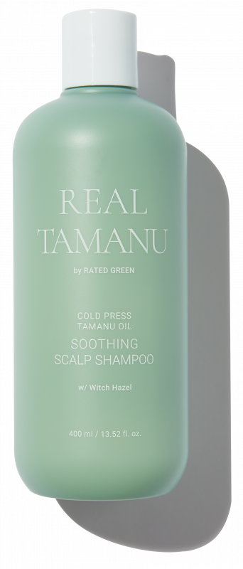 Заспокійливий шампунь з маслом таману Rated Green  REAL TAMANU COLD PRESSED TAMANU OIL SOOTHING SCALP SHAMPOO