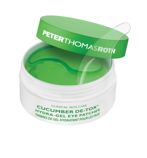 Peter Thomas Roth Cucumber De-Tox Hydra-Gel Eye Patches - Охолоджуючі гідрогелеві патчі для шкіри навколо очей з екстрактом огірка 60 шт