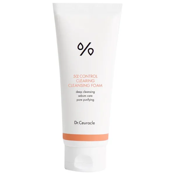 Себорегулююча очищаюча пінка “5-альфа контроль” Dr.Ceuracle 5α Control Clearing Cleansing Foam