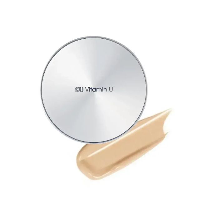 CU SKIN Vitamin U Coverfit Cushionpact SPF 50+ / PA++++ 15 + 15 г Кушон з полінуклеотидами та вітаміном U 23 тон 