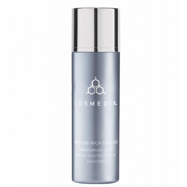COSMEDIX СОНЦЕЗАХИСНИЙ КРЕМ SPF 50+ PEPTIDE RICH DEFENSE COSMEDIX