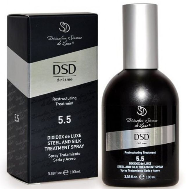  DSD De Luxe Steel and Silk Treatment Spray Відновлюючий спрей Сталь та шовк 5.5