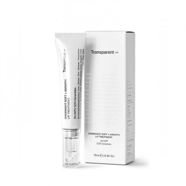 Transparent Lab Overnight Soft+Smooth Lip Treatment Нічна маска для губ