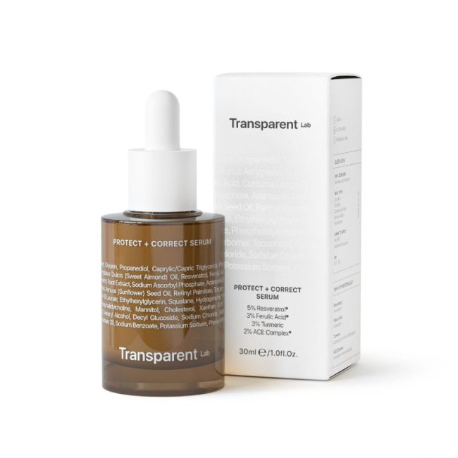 Transparent Lab Protect + Correct Serum Антиоксидантна сироватка