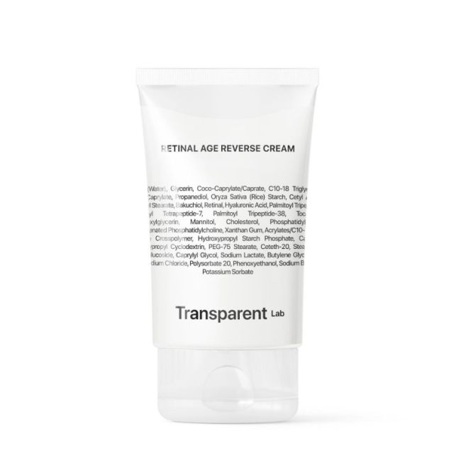 Transparent Lab Retinal Age Reverse Cream Антивіковий крем для обличчя з ретиналем та бакучиолом