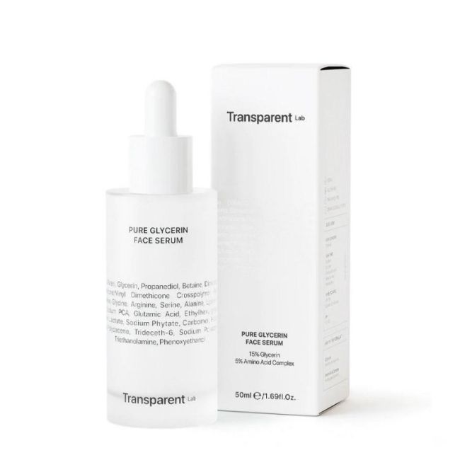 Transparent Lab Pure Glycerin Face Serum Зволожуюча сироватка з гліцерином