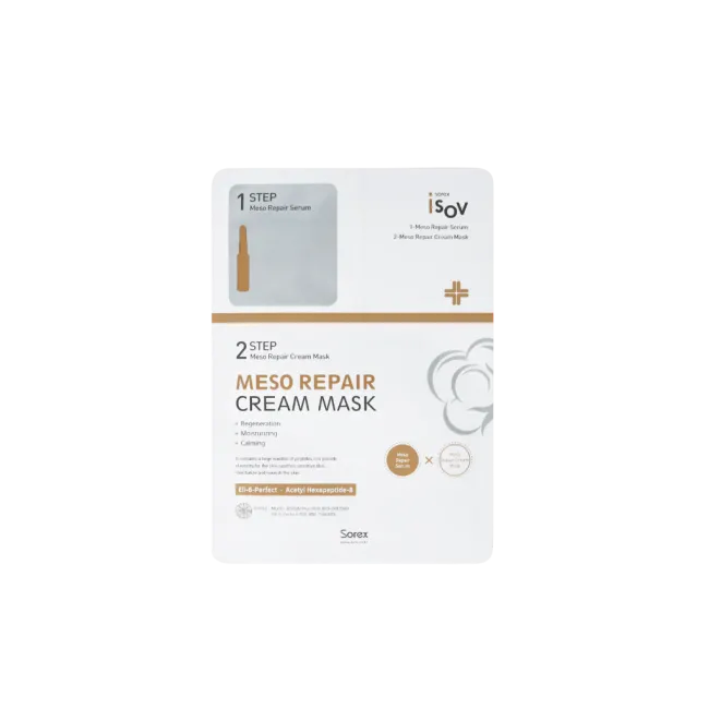 ISOV SOREX MESO REPAIR CREAM MASK-2STEP Шовкова маска мезорегенерація 2в1