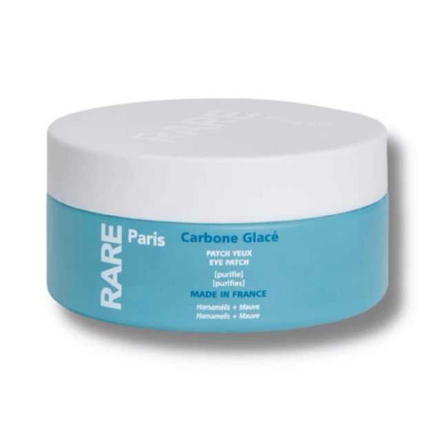 RARE Paris Carbone Glacé Purifying Eye Patch Патчі для контуру очей проти набряків з гамамелісом та екстрактом мальви