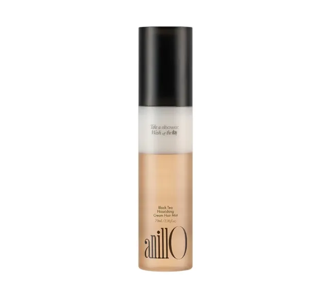 Поживний крем-спрей для волосся ANILLO Black Tea Nourishing Cream Hair Mist 70 мл 