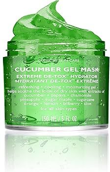  Peter Thomas Roth Cucumber Gel Mask Extreme De-Tox Hydrator - Гелева маска для обличчя для інтенсивного детоксу та зволоження з екстрактом огірка 50 мл