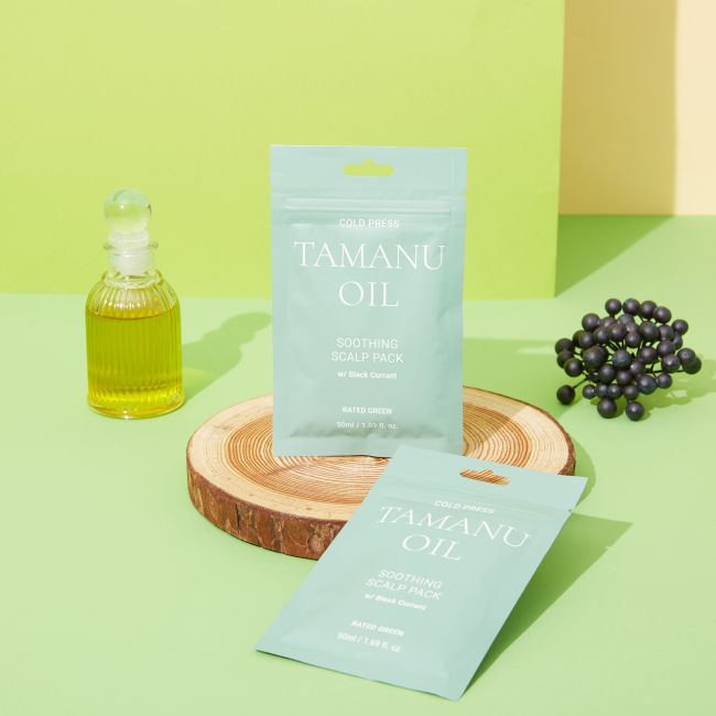 Маска заспокійлива з олією таману Rated Green Cold Press Tamanu Soothing Scalp Pack