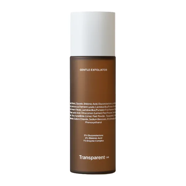 Transparent Lab - Gentle Exfoliator Gentle Resurfacing Peeling,М’який ексфоліант, делікатний відновлювальний пілінг для обличчя,130 ml