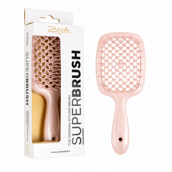 Janeke Superbrush Щітка супербраш пудрово-рожева