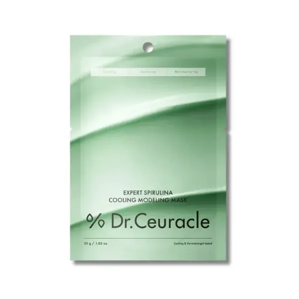 Альгінатна маска зі спіруліною проти набряків Dr.Ceuracle Expert Spirulina Modeling Mask, 30 г