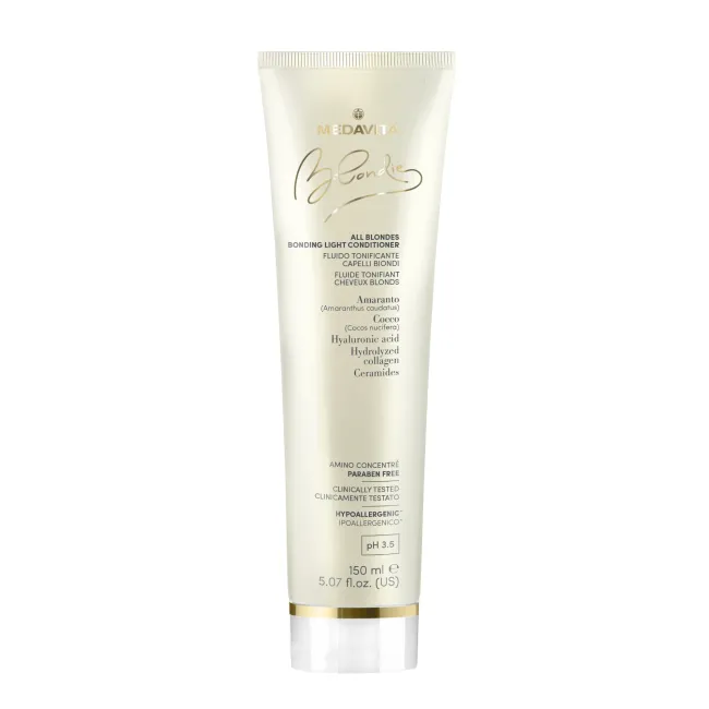 Medavita Blondie All Blondes Bonding Light Conditioner Зміцнювальний кондиціонер для всіх відтінків білявого волосся 150ml