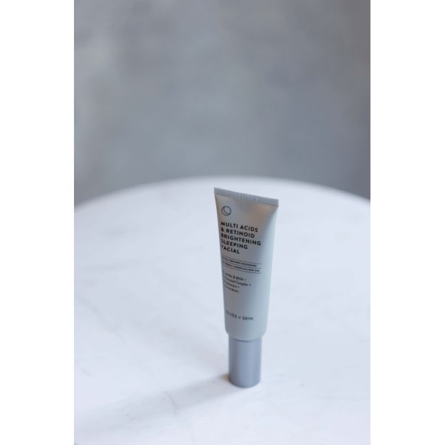 Allies of Skin – Нічний мультикислотний пілінг з ретинолом Multi Acids & Retinoid Brightening Sleeping Facial