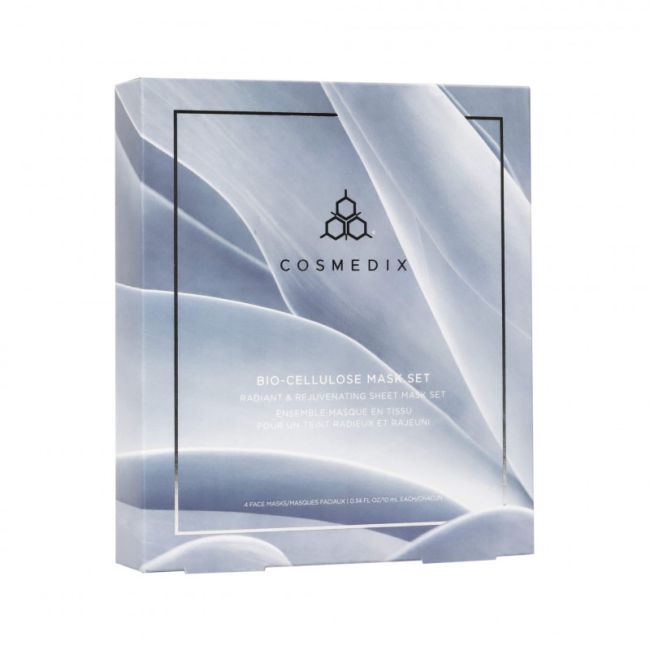 Cosmedix Bio-Cellulose Mask Set Набір масок для зволоження та сяйва