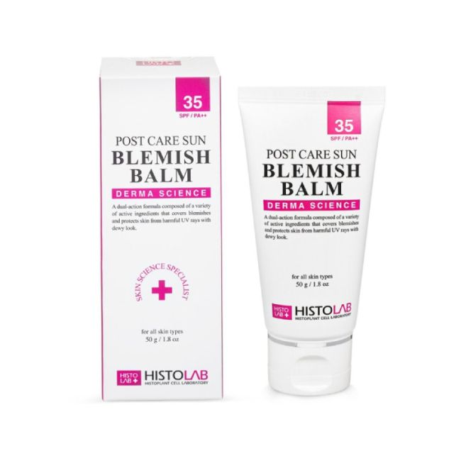 Histolab Derma Science Post Care Sun Blemish Balm SPF 35+/PA++  Тональний бальзам відновлюючий «Постпроцедурний»