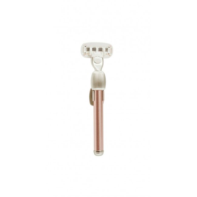 Fler – Стартовий набір засобів для гоління Блиск / The Razor Blush Soft and metallic – Ніжний та металізований