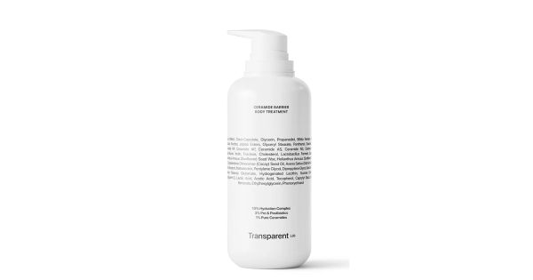 TRANSPARENT LAB Ceramide Barrier Body Treatment Зволожуючий лосьйон для тіла з керамідами