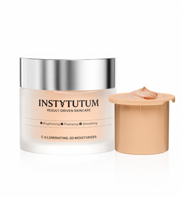 Instytutum C-Illuminating 3D Moisturizer and Refill Set - Рефіл-система 3D-Illuminating