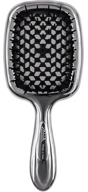 Janeke Superbrush LUX Щітка супербраш срiбна з чорним