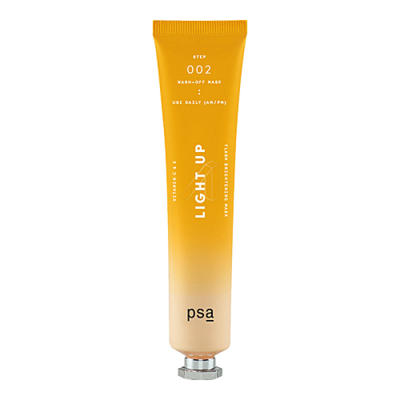 PSA Light Up Vitamin C and E Flash Brightening Mask Освітлювальна маска з вітаміном С і Е