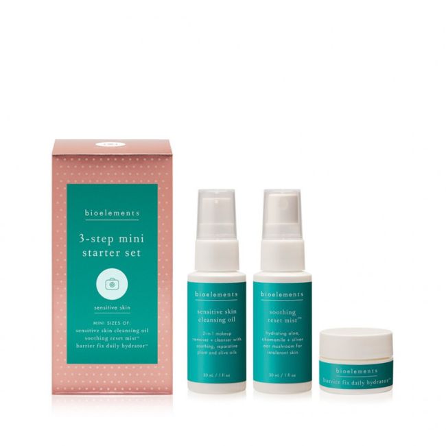 Bioelements 3 Step Starter Set Sensitive Skin набір для чутливого типу шкіри