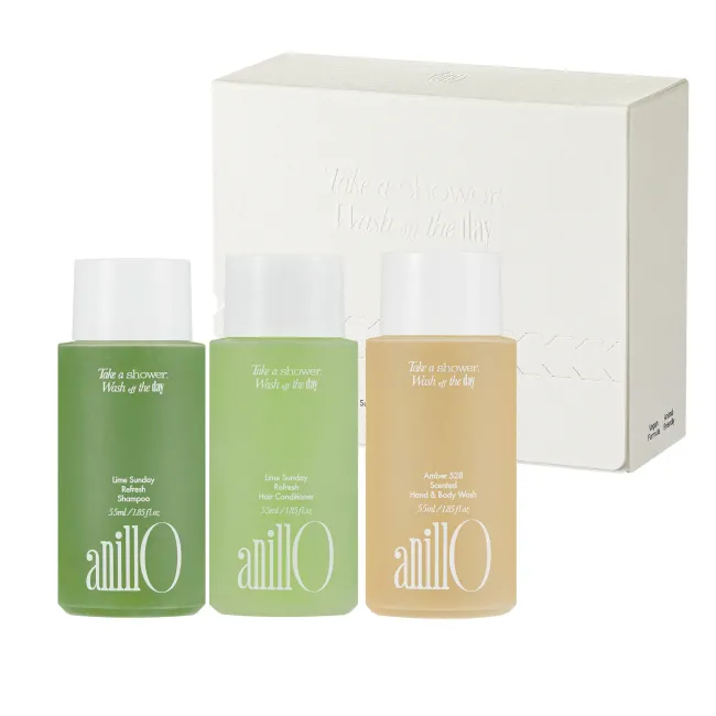ANILLO – Дорожній набір Travel Shower Set - Lime Sunday & Amber528