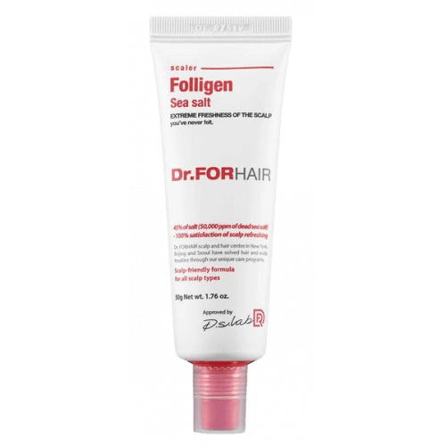 Dr.FORHAIR - Sea Salt Scaler Пілінг для шкіри голови з частинками солі з мертвого моря 50ml