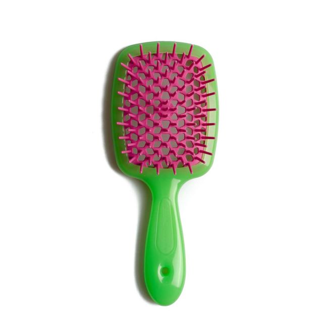 Janeke Superbrush Small Cалатова з малиновим