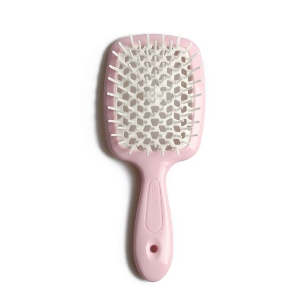 Janeke Superbrush Small Щітка супербраш біло-рожева