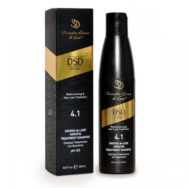 DSD De Luxe Dixidox Keratin Treatment Shampoo Відновлюючий шампунь з кератином 4.1