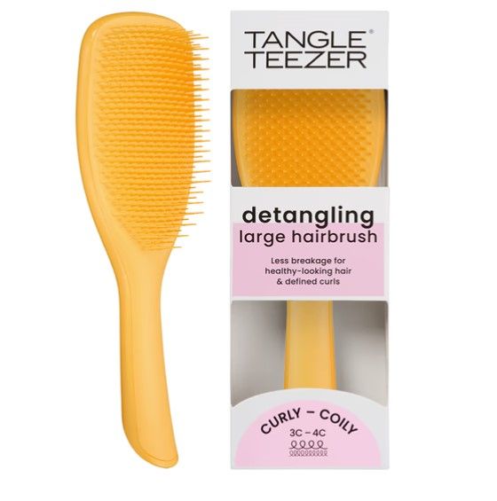 Tangle Teezer щітка для волосся The Ultimate Detangler Large Naturally Curly Daffodil Yellow