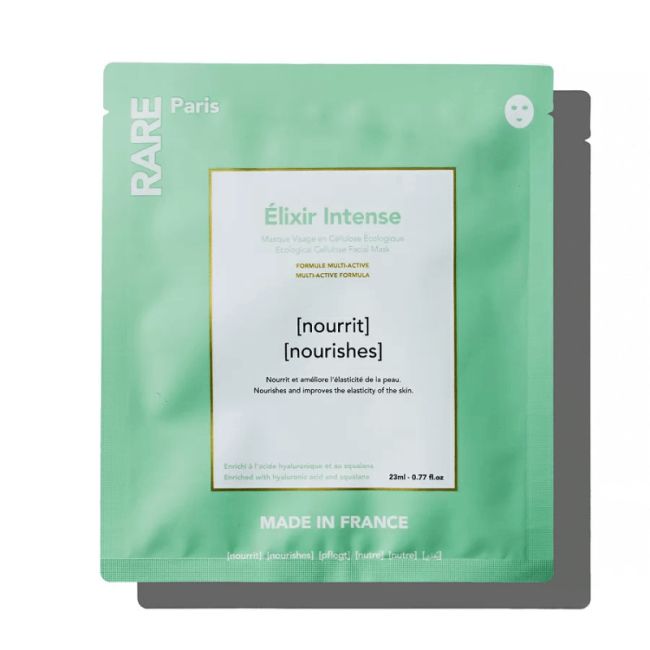 RARE Paris Élixir Intense Nourishing Face Mask Поживна маска для обличчя з гіалуроновою кислотою та скваланом
