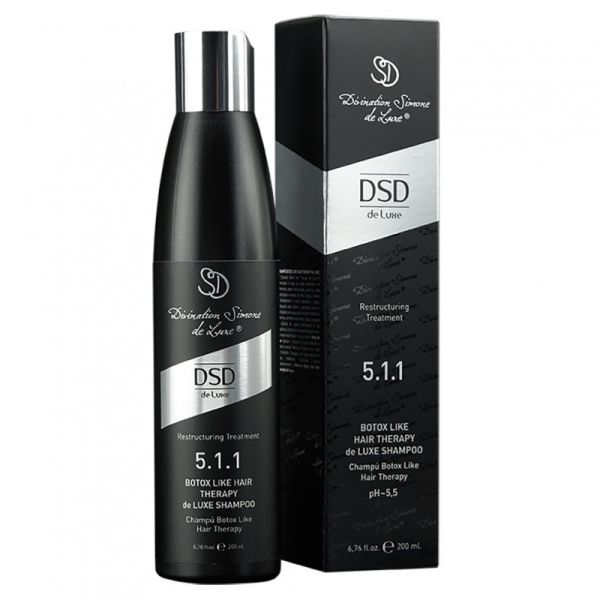 DSD De Luxe Botox Hair Therapy de Luxe Shampoo Відновлюючий шампунь Ботокс 5.1.1