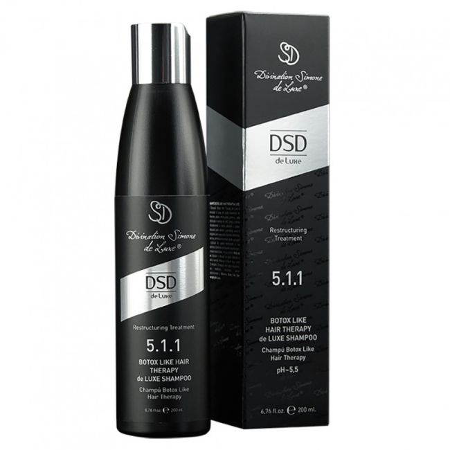  DSD De Luxe Botox Hair Therapy de Luxe Shampoo Відновлюючий шампунь Ботокс 5.1.1