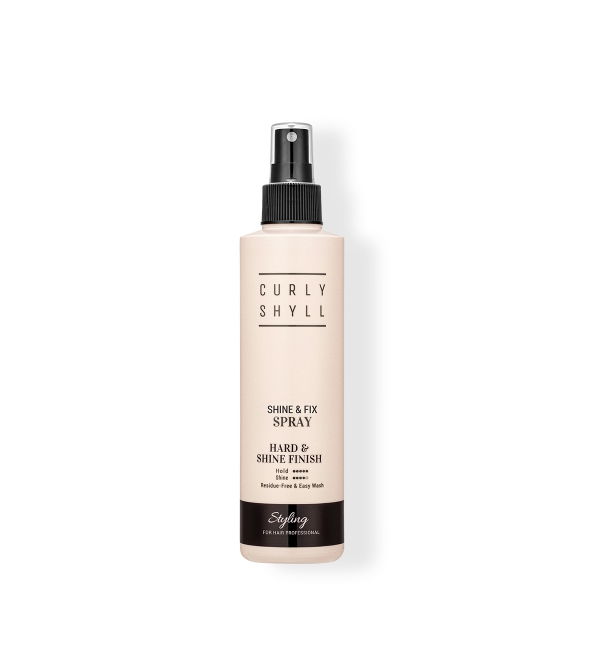 Фіксуючий спрей для волосся CURLYSHYLL Shine & Fix Spray