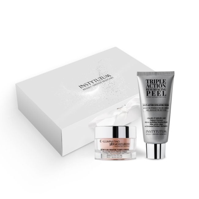 INSTYTUTUM RESULT-DRIVEN SKINCARE Лімітований набір ГЛЯНЦЕВА ШКІРА