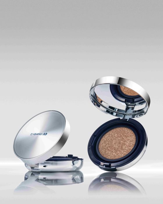 CU SKIN Vitamin U Coverfit Cushionpact SPF 50+ / PA++++ 15 + 15 г Кушон з полінуклеотидами та вітаміном U 23 тон 