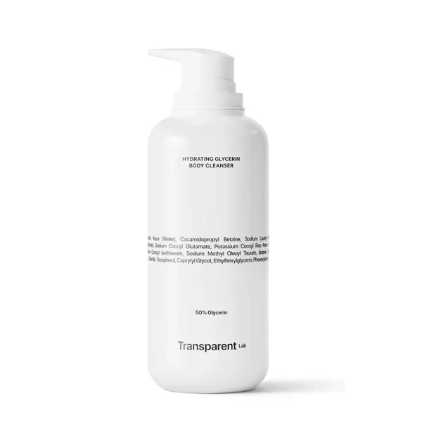 Зволожуючий засіб для очищення тіла з гліцерином Transparent Lab Hydrating Glycerin Body Cleanser