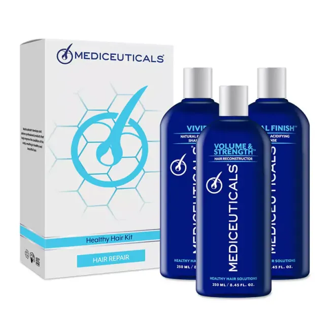 Mediceuticals – Набір Healthy Hair Kit Hair Repair, три косметичні засоби