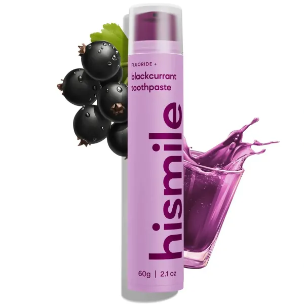 Зубна паста зі смаком чорної смородини hismile Blackcurrant Toothpaste
