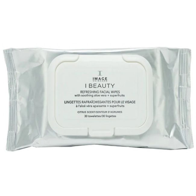 Image Skincare I Beauty Refreshing facial wipes Очищаючі тонізуючі серветки