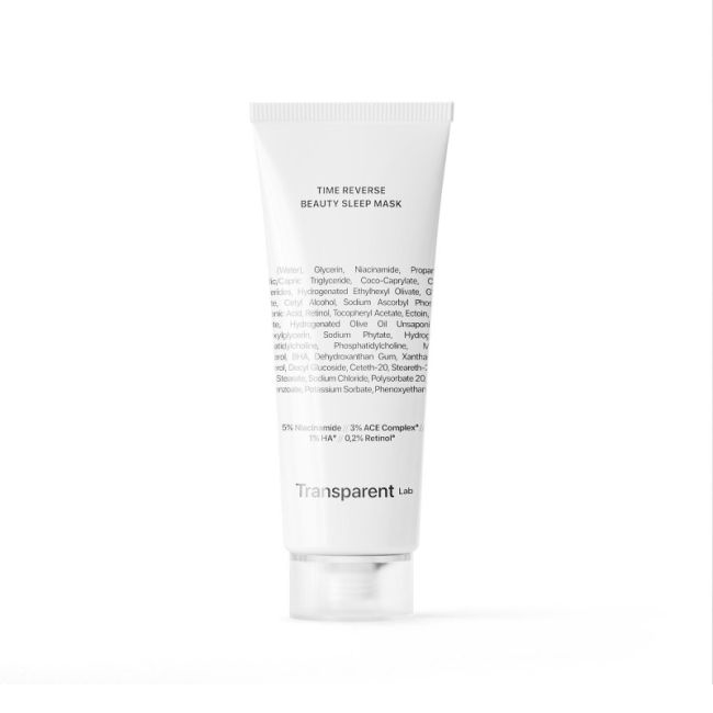 Transparent Lab Time Reverse Beauty Sleep Mask Нічна антивікова маска
